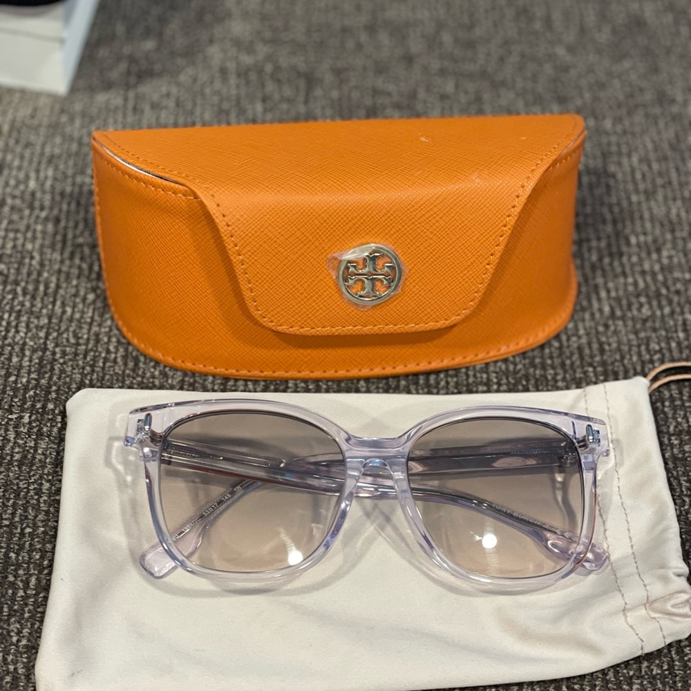 Tory Burch Transparent Sunglasses